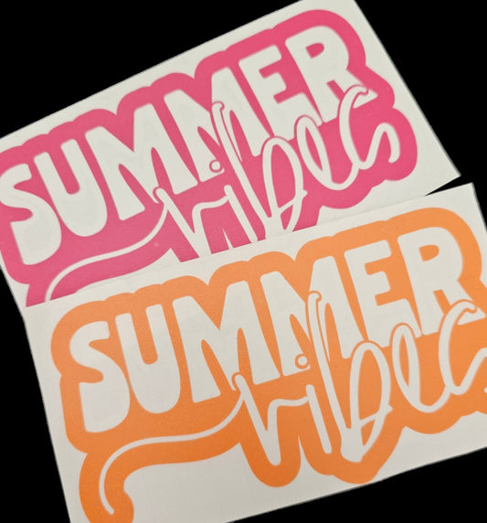 Summer Vibe Decal