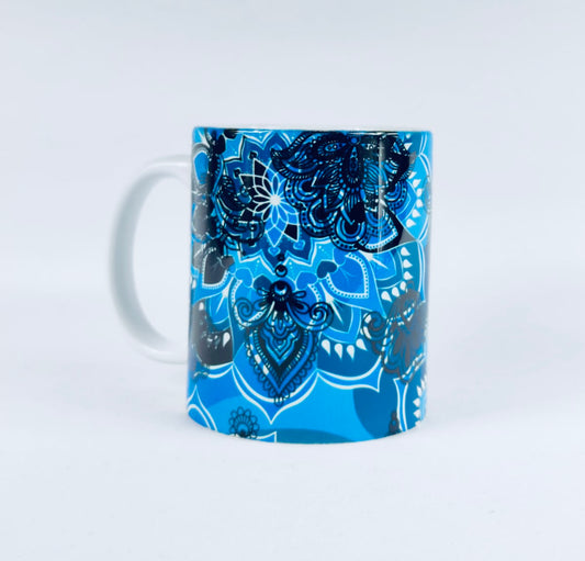 Blue Mandala Mug