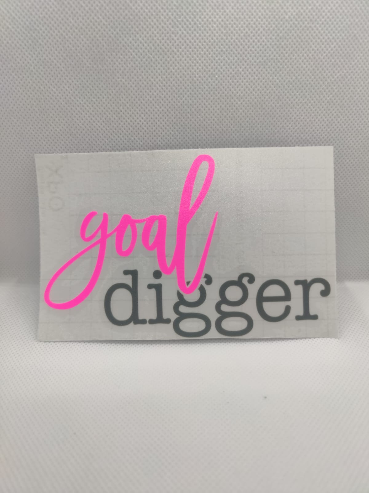 "Goal" Digger Vinyl Decal