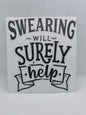 Swearing Vinyl Decal