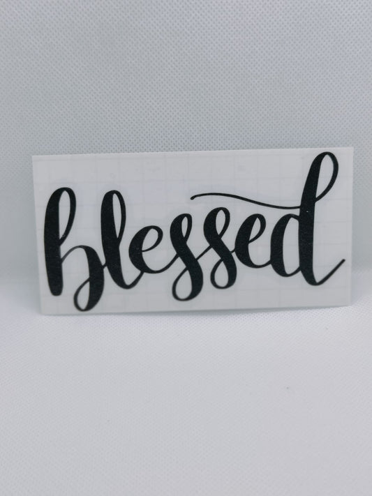 Blessed Vinyl Decal