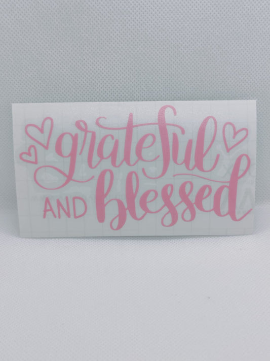 Grateful Vinyl Decal